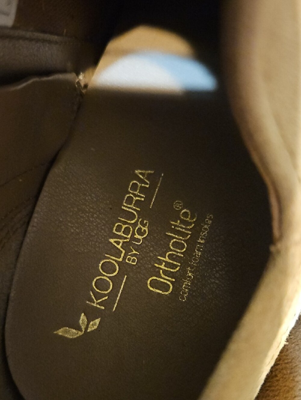 Koolaburra Sand Suede Ankle Booties with Stacked Heel - Picture 9 of 9